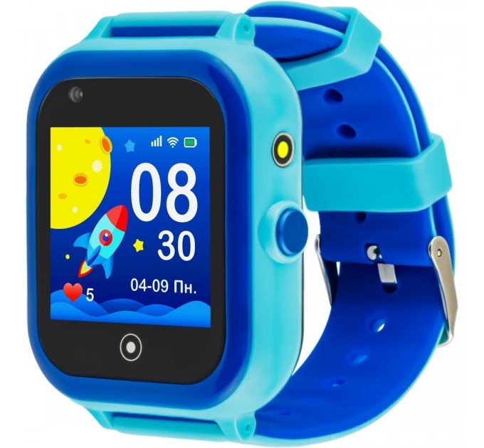 GARMIX Дитячий смарт-годинник Garmix PointPRO-200 4G/GPS/WiFi Blue