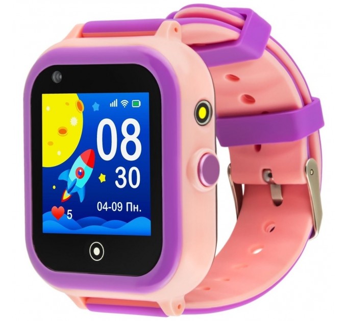 GARMIX Дитячий смарт-годинник Garmix PointPRO-200 4G/GPS/WiFi Pink