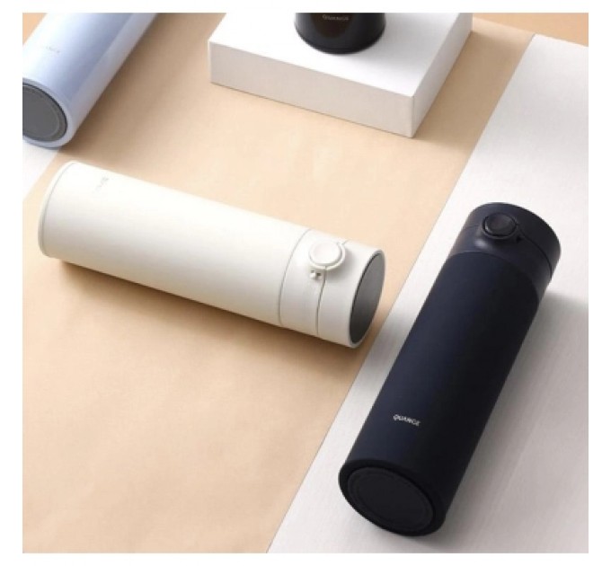 Xiaomi Термос Xiaomi Quange Stainless vacuum cup with Display Dark Blue 480 мл (BW401 Dark Blue)