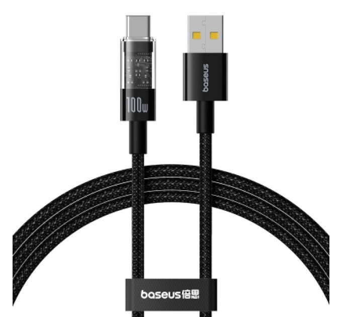 Baseus Дата кабель USB 2.0 AM to USB-C 1.0m 100W (20V/5A) Baseus (P10373002111-00)