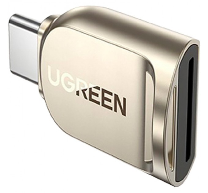 Ugreen Зчитувач флеш-карт Ugreen USB-C to TF 3.0 CM331 Light Golden (80124)