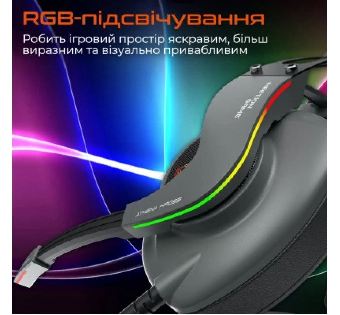 Meetion Навушники Meetion HP099 Black/Orange (MT-HP099-A)