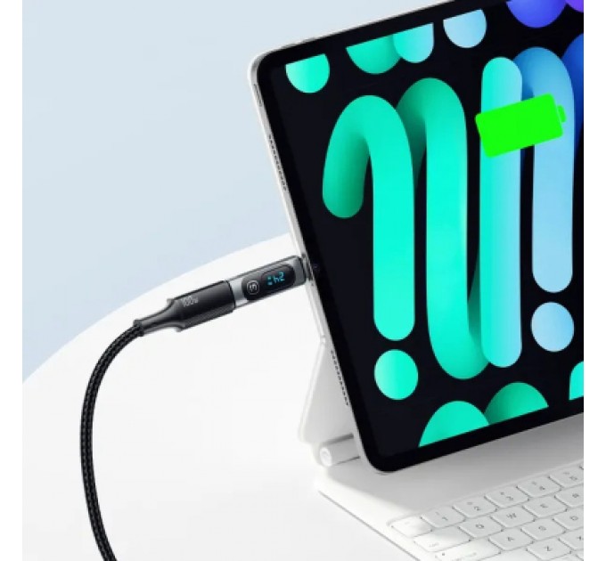 Essager Перехідник USB-C F to USB-C M digital display Essager (EZJTT-TX0G-P)