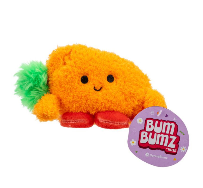 BumBumz М'яка іграшка BumBumz SpringBumz Морква Карсон, 11 см (RBBZ00611)