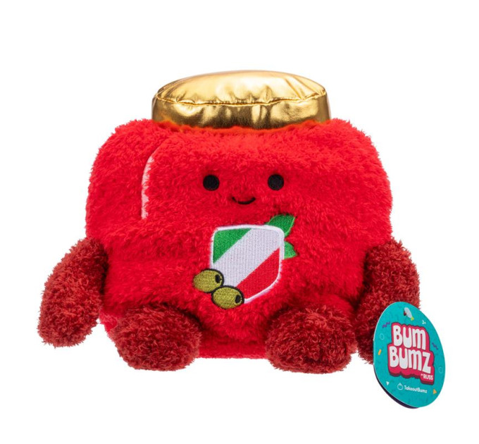 BumBumz М'яка іграшка BumBumz TakeoutBumz Банка з Червоним Соусом Серафіна, 19 см (RBBZ00493)