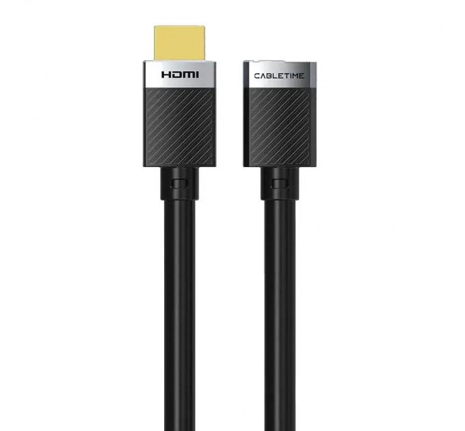 Cabletime Кабель Cabletime HDMI-HDMI v2.0 (M/F), 4K, 0.5 м Black (CH25E)