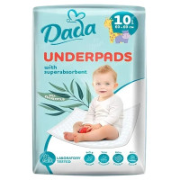 Пелюшки для малюків Dada 60*60 см 10 шт (4810174981532)