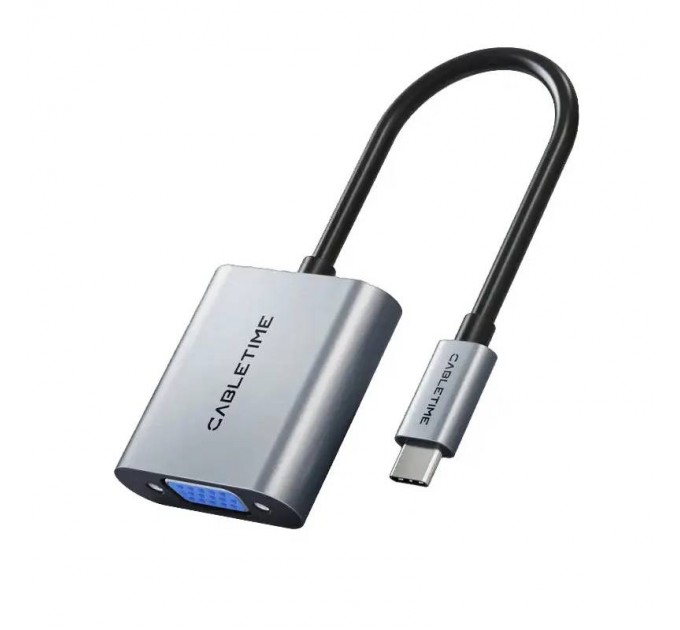 Cabletime Перехідник Cabletime VGA - USB Type-C (F/M), 0.2 м (CP17A)