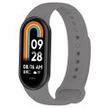 BeCover Силіконовий ремінець BeCover для Xiaomi Mi Smart Band 8 Steel Gray (709397)