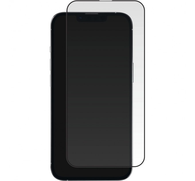 BodyGuardz Захисне скло BodyGuardz Pure 2 Edge для Apple iPhone 13 / iPhone 13 Pro / iPhone 14 Black (SGGCM-APH61-9HG)