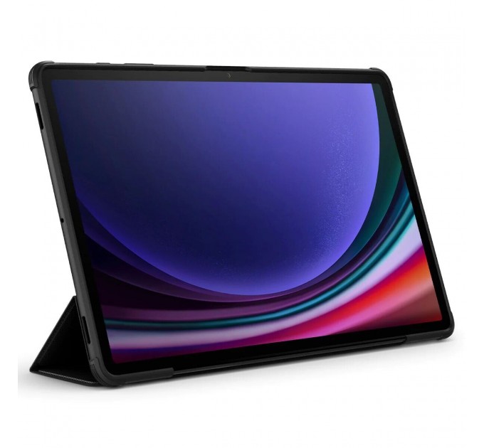 Spigen Чохол-книжка Spigen Rugged Armor Pro для Samsung Galaxy Tab S9+ 12.4 SM-X810/SM-X816 / Tab S10+ 12.4 SM-X820/SM-X826 Black (ACS06539)
