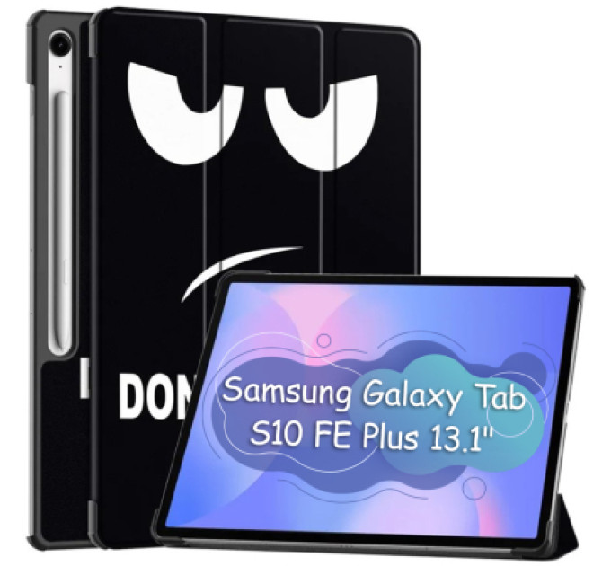 BeCover Чохол до планшета BeCover Smart Case Samsung Galaxy Tab S10 FE Plus (SM-X620/SM-X626) 13.1" Dont Touch (713386)