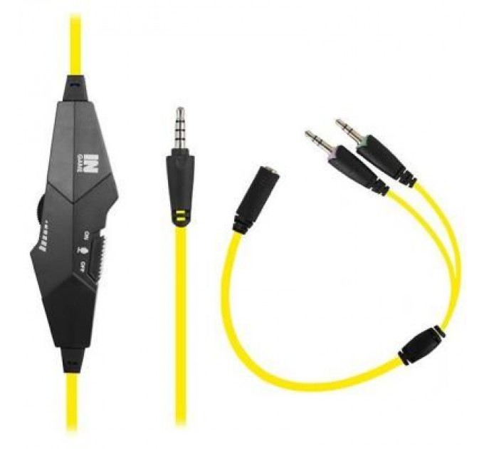Gemix Навушники Gemix N4 Black-Yellow Gaming