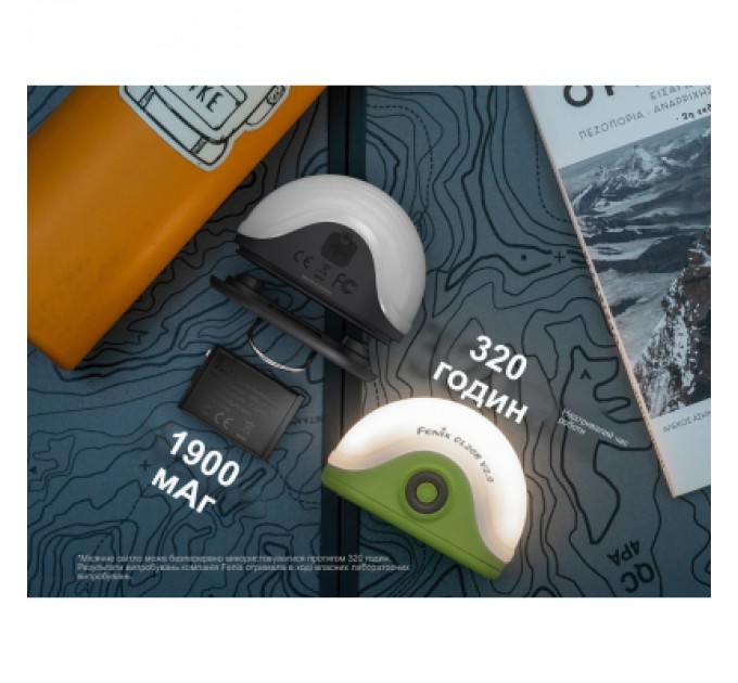 Fenix Ліхтар Fenix CL20R V.2.0 зелений (CL20RV20GRN)