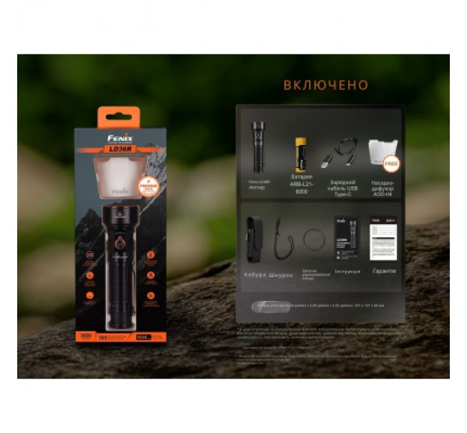 Fenix Ліхтар Fenix LD36RFC вогняний камуфляж (LD36RFC)