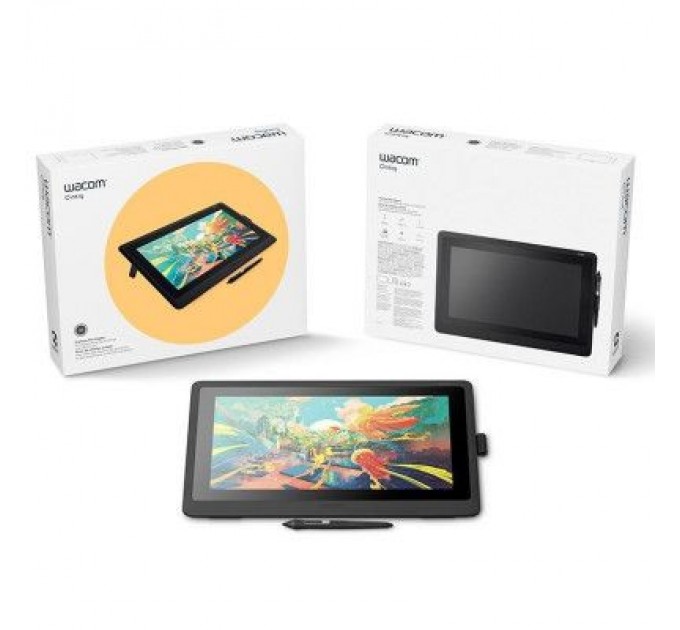 Wacom Планшет-монітор Wacom Cintiq16/FHD (DTK1660K0B)