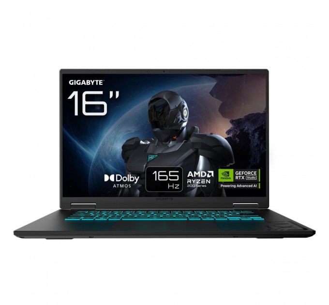 GIGABYTE Ноутбук (портативний комп’ютер) GAMING R7-260 16" 16GB 512GB DOS GAM A16 3VH GIGABYTE