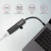 AXAGON Хаб концентратор AXAGON HMC-GL3A SuperSpeed USB-C hub + gigabit LAN