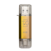 Флеш-накопичувач USB 4GB Type-C T&G 009 Star Series Gold (TG009TC-4GGD)