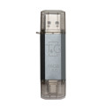 T&G Флеш-накопичувач USB 3.0 16GB Type-C T&G 009 Star Series Silver (TG009TC-16GSL3)
