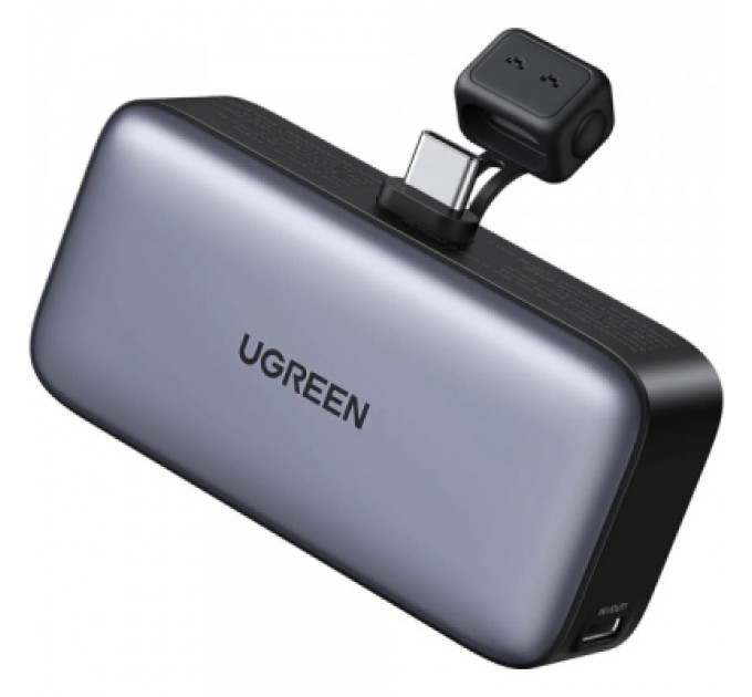 Ugreen Батарея універсальна Ugreen 5000mAh 22,5W USB-C In/Out, with build-in Type-C connector (PB503) (35338)
