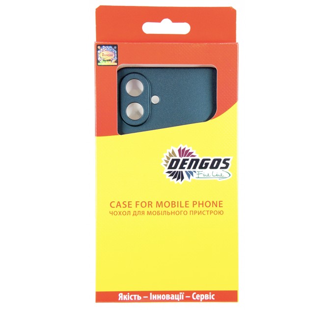Dengos Чохол до мобільного телефона Dengos Soft Kit for Samsung Galaxy A07 case + glass Green (DG-KM-166)