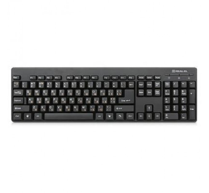 REAL-EL Клавіатура REAL-EL 502 Standard, USB, black