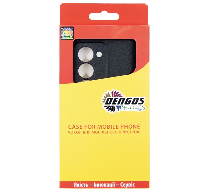 Dengos Чохол до мобільного телефона Dengos Carbon Kit for Xiaomi Redmi 15 4G case + glass Black (DG-KM-163)