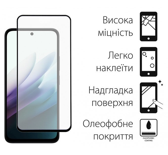 Dengos Чохол до мобільного телефона Dengos Carbon Kit for Xiaomi Redmi 15 4G case + glass Purple (DG-KM-164)