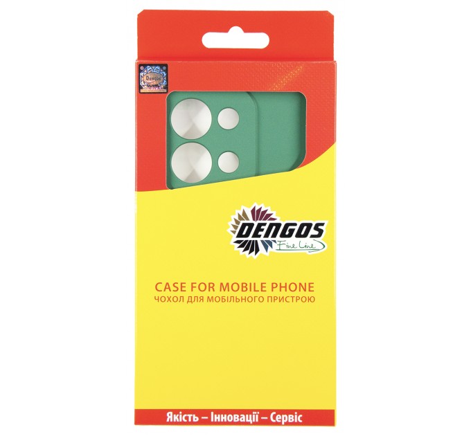 Dengos Чохол до мобільного телефона Dengos Soft Kit for Xiaomi Redmi 15C case + glass Mint (DG-KM-167)