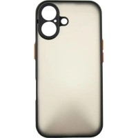 Чохол до мобільного телефона Dengos Matte iPhone 17 Black (DG-TPU-MATT-170)