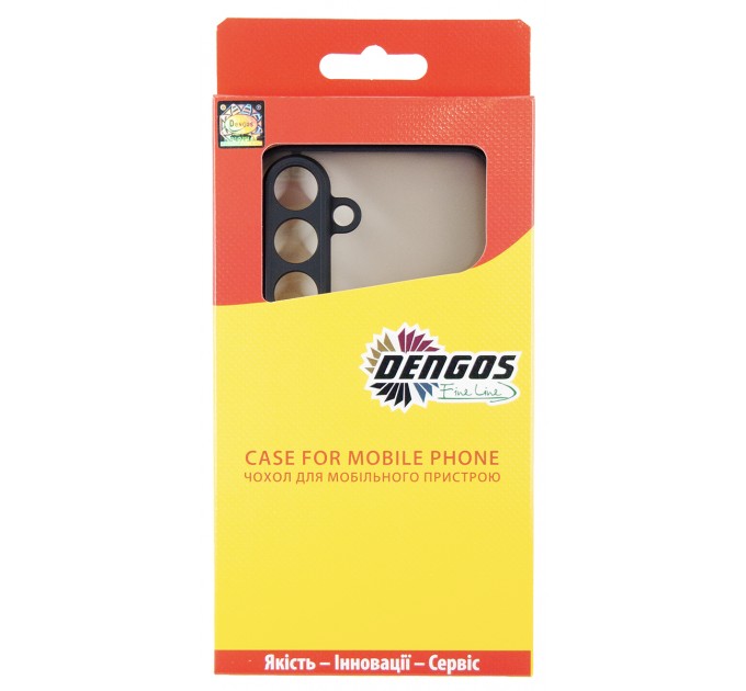 Dengos Чохол до мобільного телефона Dengos Matte Samsung Galaxy S25 FE Black (DG-TPU-MATT-169)