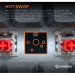 GamePro Клавіатура GamePro MK130G Pro Outemu Red Switch Hot-Swap 60 RGB USB/Wireless/Bluetooth Black (MK130G Pro)