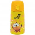 Kite Поїльник-непроливайка Kite Garfield термос з трубочкою 400 мл (GF25-1261)