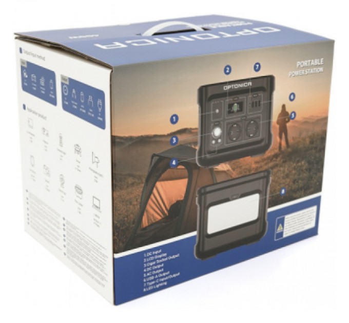 Optonica Зарядна станція Optonica 400W, 320Wh (PS-9418)