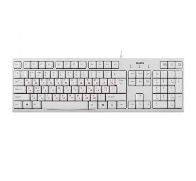 Sven Клавіатура Sven KB-S300 White