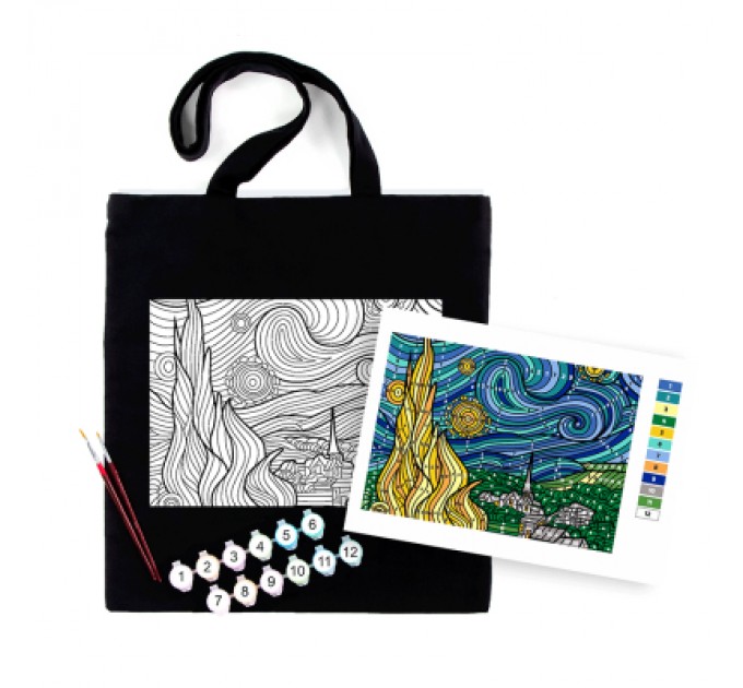 Rosa Набір для творчості Rosa Зоряна ніч, бавовна (4823098545750)