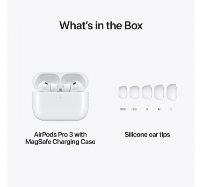 Apple Навушники Apple AirPods Pro 3 (MFHP4ZE/A)