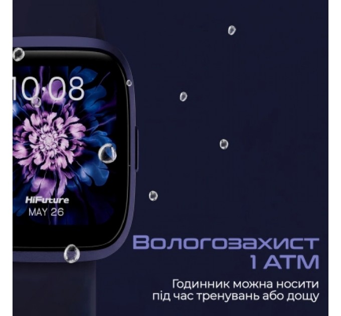 HIFuture Смарт-годинник HiFuture edge black (edge.black)