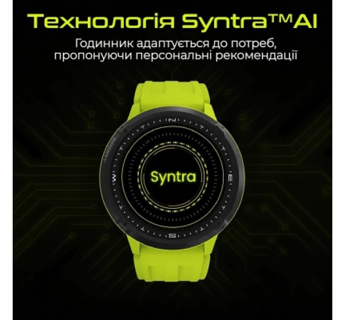 HIFuture Смарт-годинник HiFuture mix 3 fluorescent yellow (mix3.fluorescentyellow)
