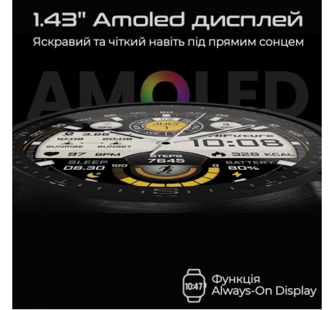 HIFuture Смарт-годинник HiFuture mix 3 black (mix3.black)