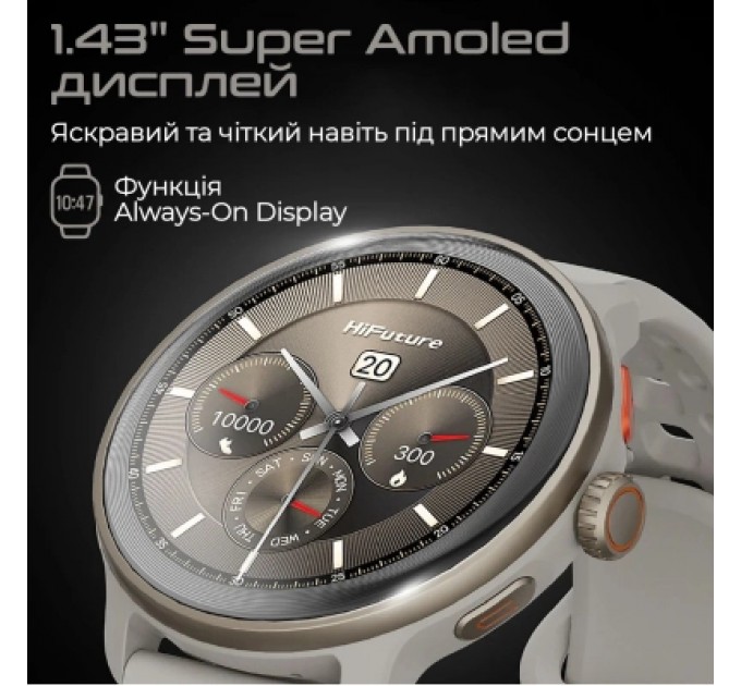 HIFuture Смарт-годинник HiFuture vela black (vela.black)