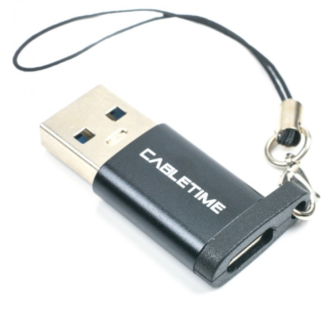 Cabletime Перехідник USB 3.0 AM to USB-C F Cabletime (CA913701)