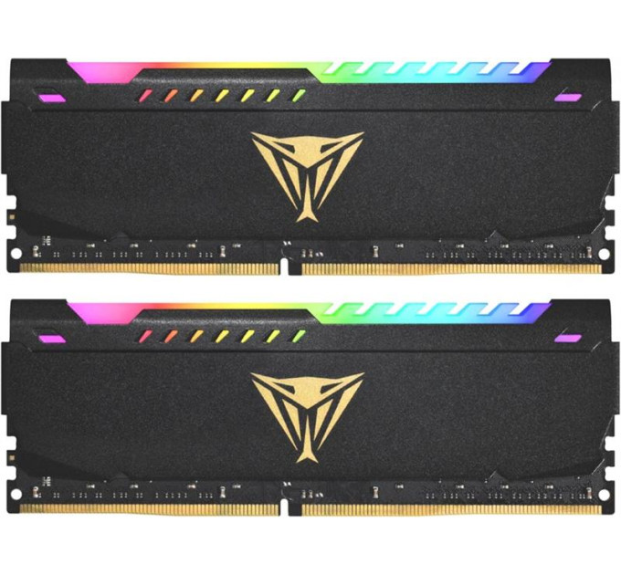 Patriot Модуль пам`яті DDR4 2x32GB/3200 Patriot Viper Steel RGB Black (PVSR464G320C8K)