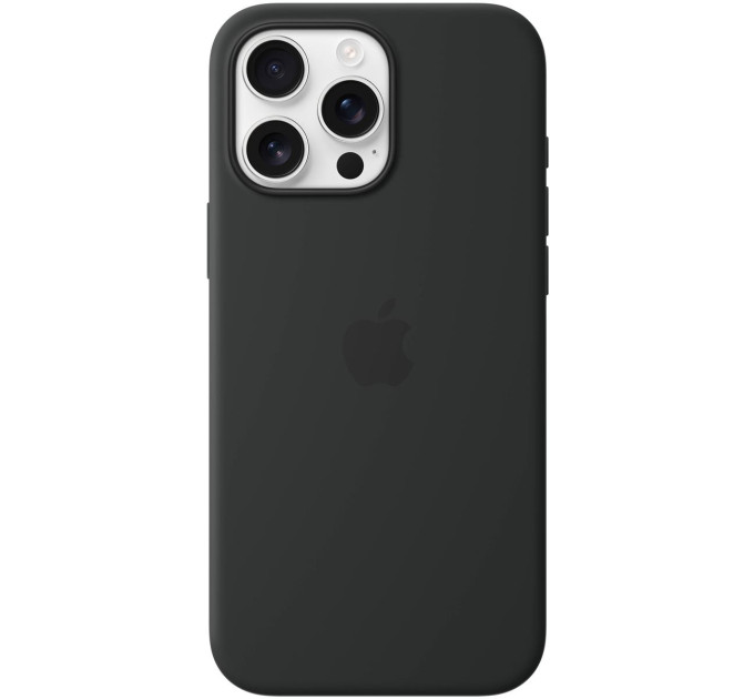 Apple Чохол-накладка Apple Silicone Case with MagSafe для Apple iPhone 16 Pro Max Black (MYYT3)