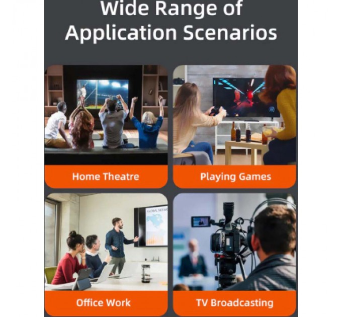 Cabletime Кабель мультимедійний HDMI M to HDMI M 10.0m V2.0 4K60Hz Cabletime (CA915811)