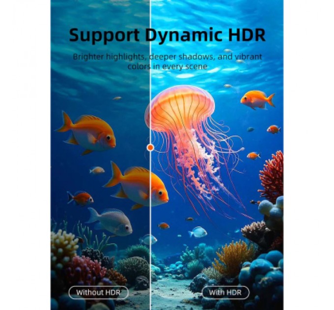 Cabletime Кабель мультимедійний HDMI M to HDMI M 2.0m V2.1 8K60Hz Cabletime (CA915910)