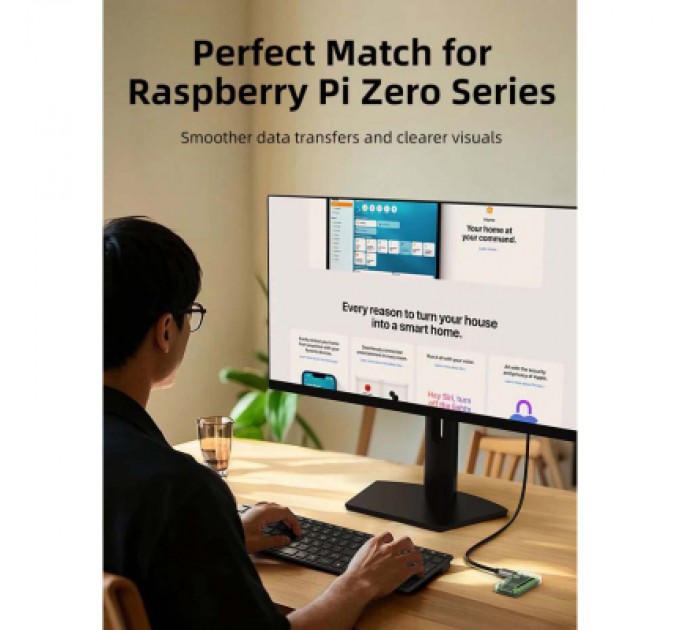 Cabletime Кабель мультимедійний HDMI mini M to HDMI M 0.5m 8K60Hz Cabletime (CA915859)