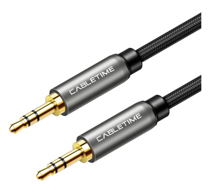Cabletime Кабель мультимедійний 3.5mm M to 3.5mm M 1.8m Cabletime (CA915262)