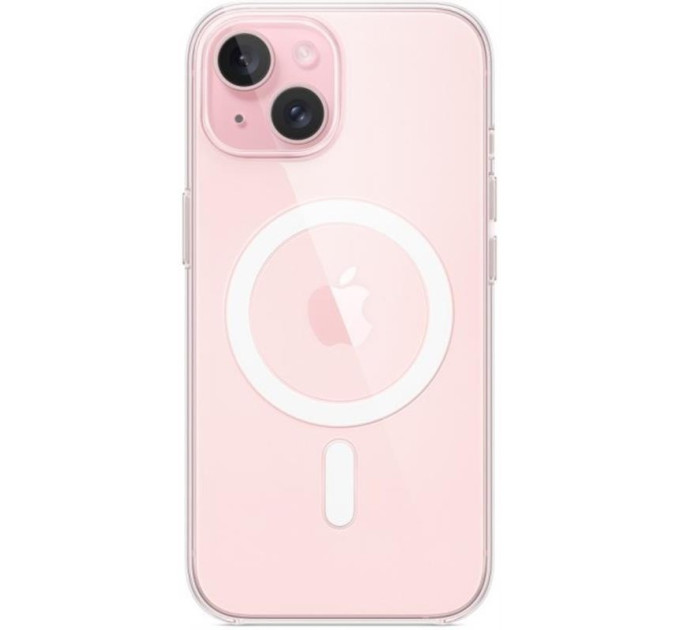 Apple Чохол-накладка Apple Clear Case with MagSafe для Apple iPhone 15 Clear (MT203)